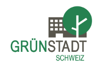 Blumenwiese mit Aufschrift "Basler Stadtgrün: weitersäen"